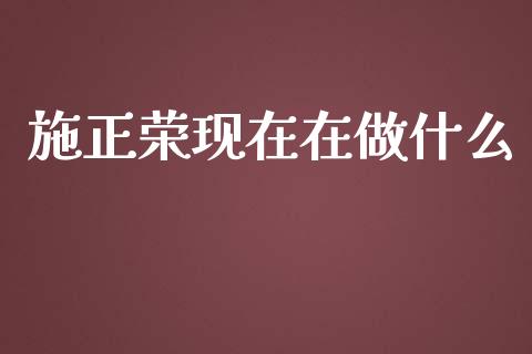 施正荣现在在做什么_https://m.ycdhulan.com_股市在线_第1张