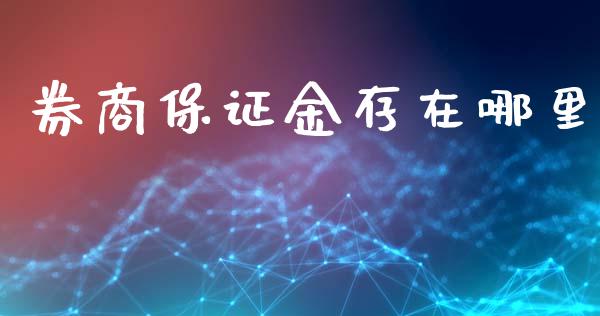 券商保证金存在哪里_https://m.ycdhulan.com_财经要闻_第1张