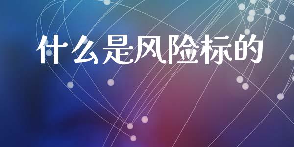 什么是风险标的_https://m.ycdhulan.com_股市在线_第1张