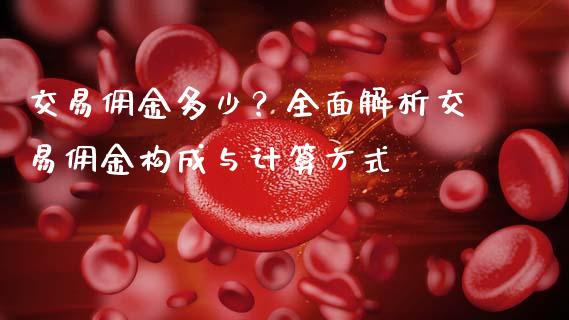 交易佣金多少？全面解析交易佣金构成与计算方式_https://m.ycdhulan.com_国际金融_第1张