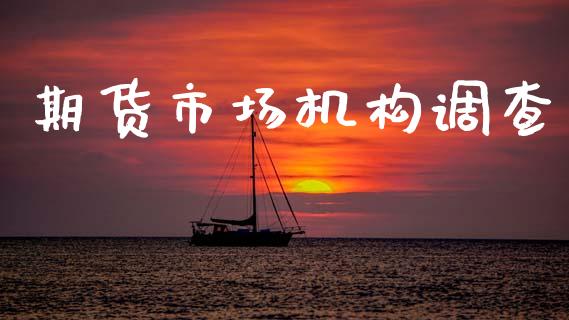 期货市场机构调查_https://m.ycdhulan.com_股市在线_第1张