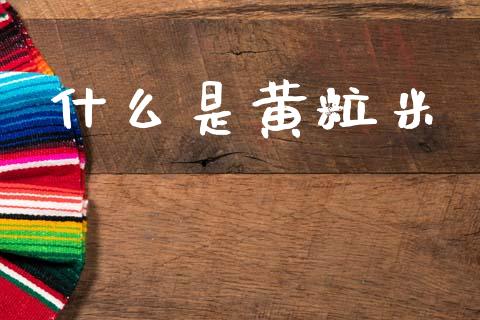 什么是黄粒米_https://m.ycdhulan.com_证券新闻_第1张
