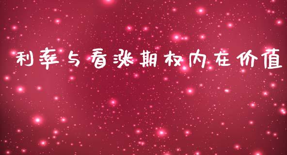 利率与看涨期权内在价值_https://m.ycdhulan.com_国际金融_第1张