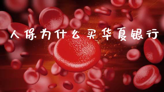 人保为什么买华夏银行_https://m.ycdhulan.com_国际金融_第1张