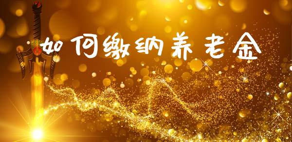 如何缴纳养老金_https://m.ycdhulan.com_国际金融_第1张