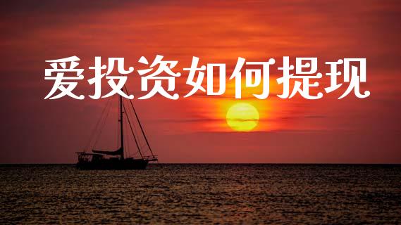 爱投资如何提现_https://m.ycdhulan.com_财经要闻_第1张