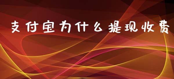 支付宝为什么提现收费_https://m.ycdhulan.com_财经要闻_第1张