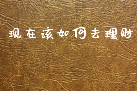 现在该如何去理财_https://m.ycdhulan.com_股市在线_第1张