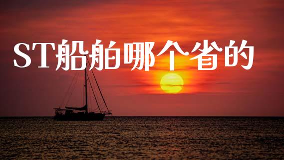 ST船舶哪个省的_https://m.ycdhulan.com_理财产品_第1张