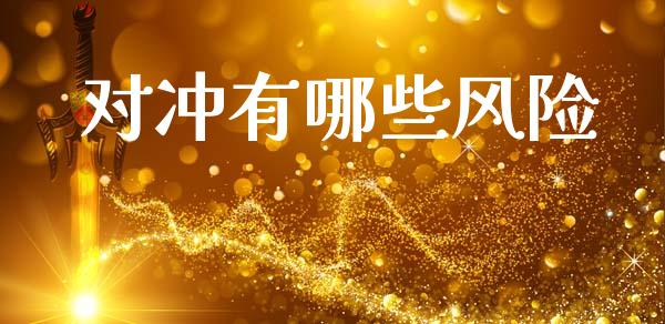 对冲有哪些风险_https://m.ycdhulan.com_国际金融_第1张