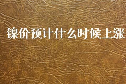 镍价预计什么时候上涨_国际金融_第1张_财经要闻_股市在线_理财产品_国际金融 镍价预计什么时候上涨_https://m.ycdhulan.com_国际金融_第1张