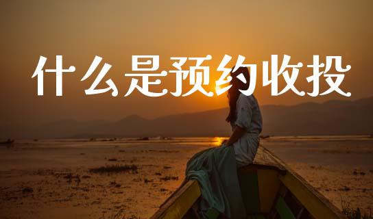 什么是预约收投_https://m.ycdhulan.com_理财产品_第1张