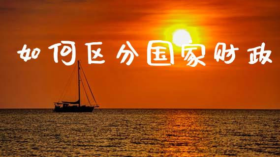 如何区分国家财政_https://m.ycdhulan.com_财经要闻_第1张