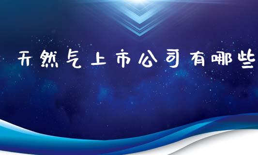 天然气上市公司有哪些_https://m.ycdhulan.com_财经要闻_第1张
