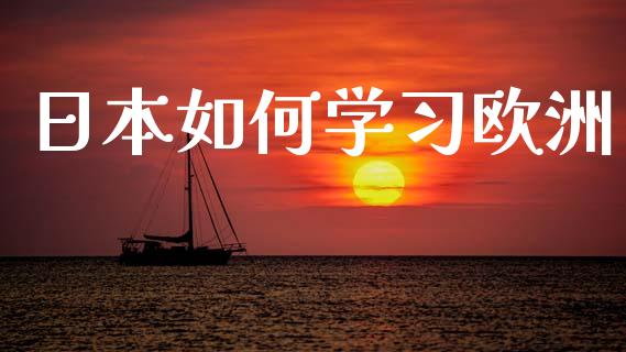 日本如何学习欧洲_https://m.ycdhulan.com_股市在线_第1张