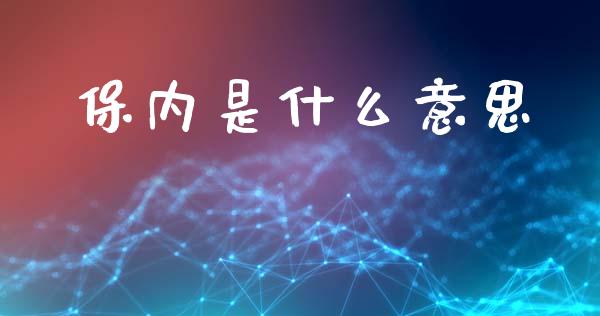 保内是什么意思_https://m.ycdhulan.com_证券新闻_第1张
