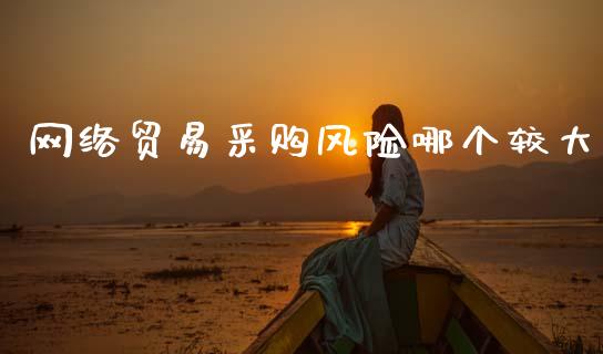 网络贸易采购风险哪个较大_https://m.ycdhulan.com_股市在线_第1张