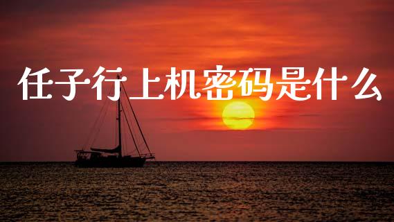 任子行上机密码是什么_https://m.ycdhulan.com_股市在线_第1张