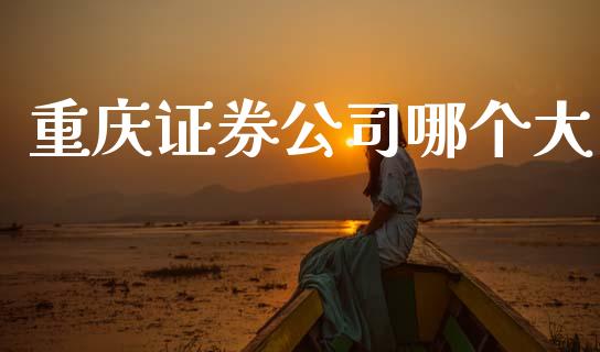 重庆证券公司哪个大_https://m.ycdhulan.com_财经要闻_第1张