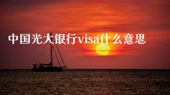 中国光大银行visa什么意思_https://m.ycdhulan.com_财经要闻_第1张