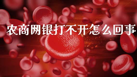 农商网银打不开怎么回事_https://m.ycdhulan.com_财经要闻_第1张