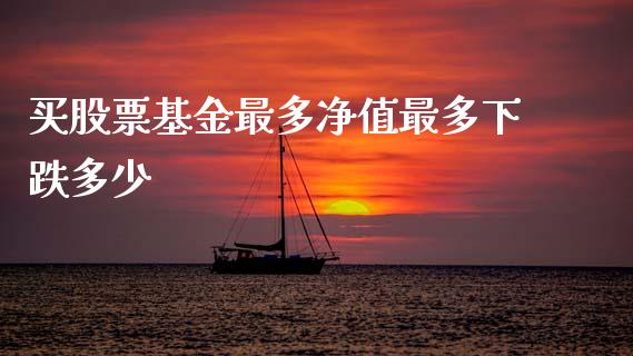 买股票基金最多净值最多下跌多少_https://m.ycdhulan.com_股市在线_第1张