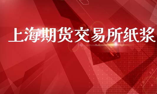 上海期货交易所纸浆_https://m.ycdhulan.com_理财产品_第1张