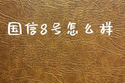国信8号怎么样_https://m.ycdhulan.com_财经要闻_第1张