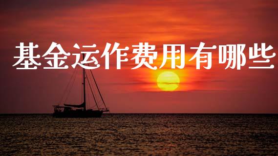 基金运作费用有哪些_https://m.ycdhulan.com_国际金融_第1张