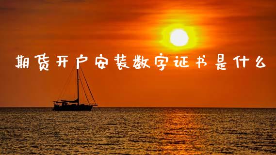 期货开户安装数字证书是什么_https://m.ycdhulan.com_财经要闻_第1张