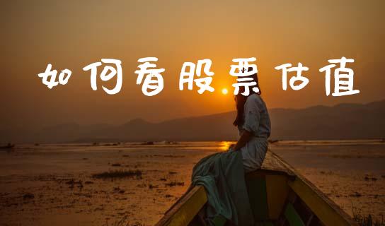 如何看股票估值_https://m.ycdhulan.com_理财产品_第1张