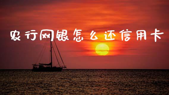 农行网银怎么还信用卡_https://m.ycdhulan.com_证券新闻_第1张
