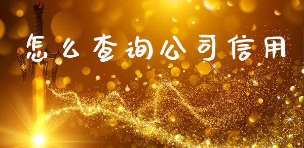 怎么查询公司信用_https://m.ycdhulan.com_国际金融_第1张