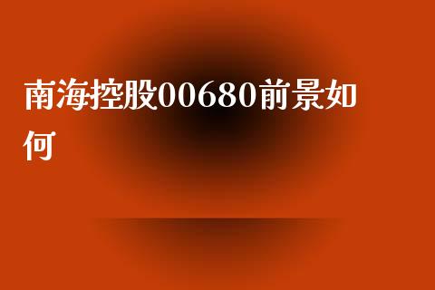 南海控股00680前景如何_https://m.ycdhulan.com_期货交易_第1张