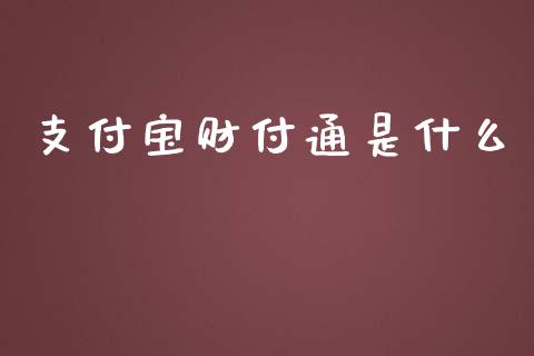 支付宝财付通是什么_https://m.ycdhulan.com_国际金融_第1张