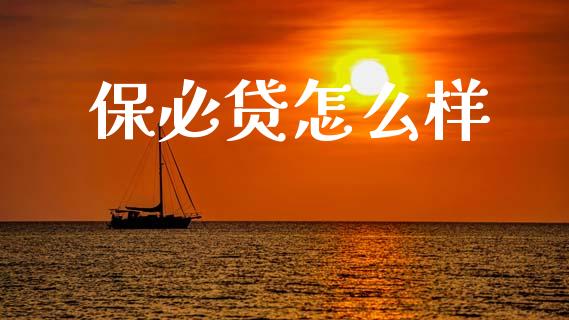 保必贷怎么样_https://m.ycdhulan.com_证券新闻_第1张