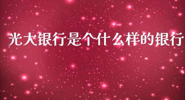 光大银行是个什么样的银行_https://m.ycdhulan.com_国际金融_第1张