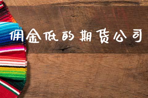 佣金低的期货公司_https://m.ycdhulan.com_财经要闻_第1张