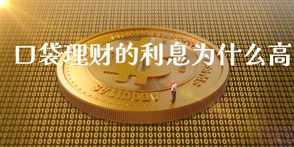 口袋理财的利息为什么高_https://m.ycdhulan.com_财经要闻_第1张