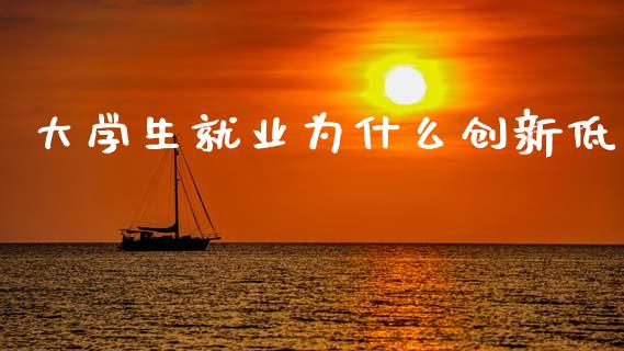 大学生就业为什么创新低_https://m.ycdhulan.com_股市在线_第1张