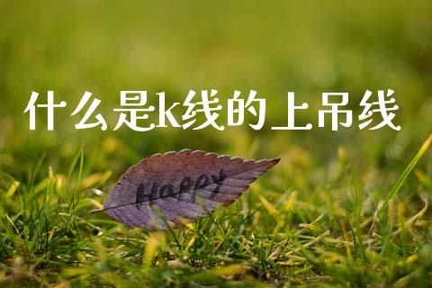 什么是k线的上吊线_https://m.ycdhulan.com_证券新闻_第1张