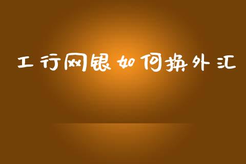 工行网银如何换外汇_https://m.ycdhulan.com_国际金融_第1张