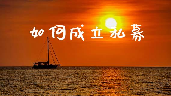 如何成立私募_https://m.ycdhulan.com_财经要闻_第1张