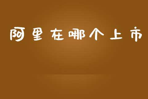 阿里在哪个上市_https://m.ycdhulan.com_国际金融_第1张