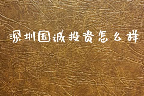 深圳国诚投资怎么样_https://m.ycdhulan.com_国际金融_第1张