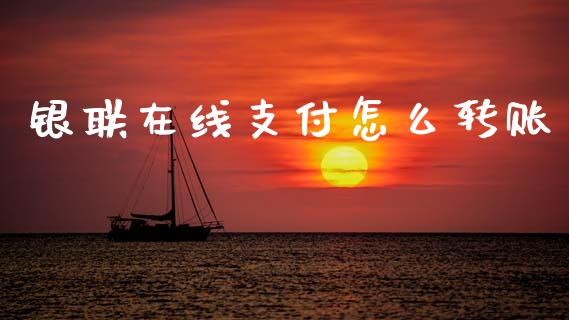 银联在线支付怎么转账_https://m.ycdhulan.com_期货交易_第1张