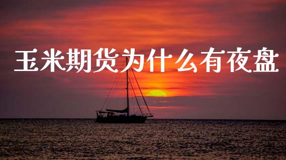 玉米期货为什么有夜盘_https://m.ycdhulan.com_财经要闻_第1张