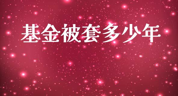 基金被套多少年_https://m.ycdhulan.com_股市在线_第1张