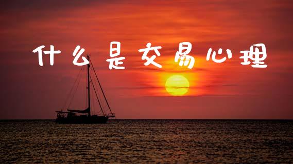 什么是交易心理_https://m.ycdhulan.com_证券新闻_第1张