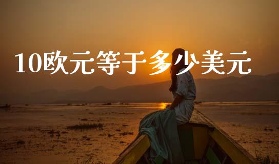 10欧元等于多少美元_https://m.ycdhulan.com_理财产品_第1张
